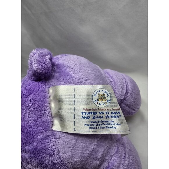 Build-A Bear 2012 Tie Dye Sanrio Purple Love Hello With Bow Limited Edition - Picture 6 of 15